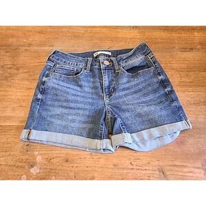 SO Favorite Midi Jean Shorts Size 5